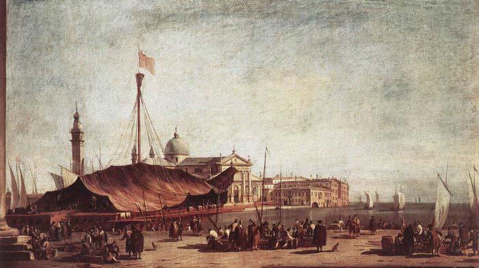 GUARDI, Francesco The Piazzetta oil painting picture